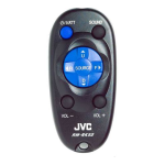 JVC KD-AR260 Car Stereo System User manual