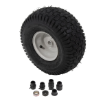 Cub Cadet 18 in. Rear Tire Assembly for RZT L and RZT S Series Mowers Información del Producto