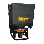 Meyer 36100 400 lb. 2 in. Receiver Hitch Mounted Tailgate Spreader Replacement Part List