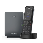Yealink High-performance DECT IP phone system User Manual