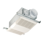 NuTone HEAT-A-VENT 605RP Installation instructions