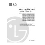 LG WF-S5258PH Owner’s Manual