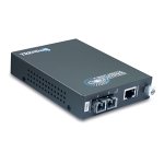 TRENDnet TFC-1000S20 Intelligent 1000Base-T to 1000Base-LX Single-Mode SC Fiber Converter (20km/12.4miles) Datasheet
