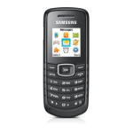 Samsung GT-E1080 User manual