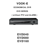 Vook EVD082 User manual