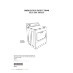 Whirlpool 3RLEC8600 Service manual