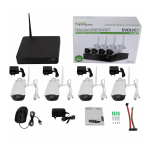 Evolveo Detective WN8 wireless NVR camera system Owner's Manual