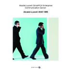 Alcatel 4645 VMS Owner Manual