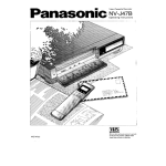 Panasonic NVJ47B Operating Instructions