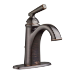 American Standard 9053.101.278 Kirkdale 1-Handle Monoblock Bathroom Sink Faucet Manual de usuario