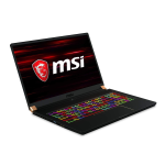 MSI GS75 Stealth (Intel® 10th Gen)(GeForce ) LAPTOP Owner's Manual