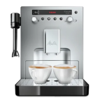 Melitta CAFFEO&reg; Bistro fully automatic coffee maker Operating Instruction