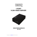 Digitus DN-16100-2 1 Channel PoE IP Video Server Owner's Manual