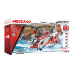 Meccano 20 Models Set - Aerial Rescue #4 Instructions