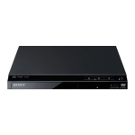 Sony DVP-SR320 Компактный DVD-плеер с USB-портом Инструкция по эксплуатации