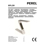 Perel EFL29 User manual