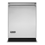 Viking Range DFUD042 24" Wide Premium Custom Front Dishwasher Use and Care Manual
