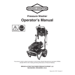 Simplicity 020580-00 Operator's Manual