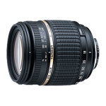 Tamron A18 AF18-250mm F/3.5-6.3 Di II LD Aspherical [IF] MACRO Manuel utilisateur