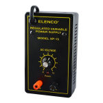 Elenco XP15 Variable Voltage Power Supplies Instruction manual