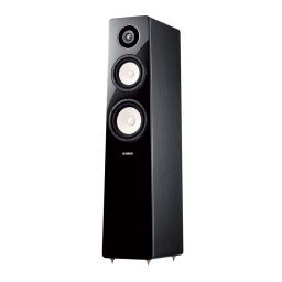 Yamaha NS-F500 Speaker Manual | AI Chat & PDF Download | Manualzz