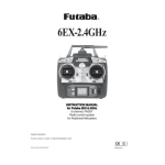 Futaba T6EX Instruction manual