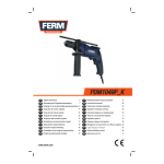 Ferm CDM1003 FDC-1200K Drill/driver manual
