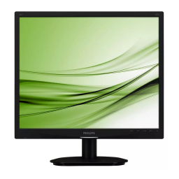 Philips LCD-Monitor mit LED-Hintergrundbeleuchtung 19S4LAB/00 Bedienungsanleitung | Manualzz