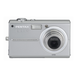 PENTAX Optio T20 : Manuel utilisateur + AI | Manualzz