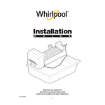 Whirlpool W10541636B Installation instructions