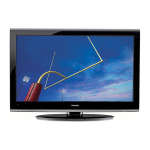 Toshiba 40G300U3 Television User guide