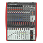 Behringer UFX1604 Mixing Console Quick Start Guide
