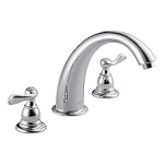 Delta BT2796-SS Windemere Stainless 2-Handle Residential Deck Mount Roman Bathtub Faucet Specification sheets