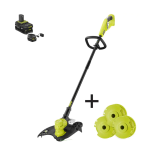 Ryobi P20140VNM ONE+ 18V 13 in. Cordless Battery String Trimmer/Edger User guide