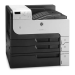 HP LaserJet Enterprise 700 User guide