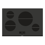 Bosch NIT5066UC 500 30-in 4 Elements Black Induction Cooktop Dimensions Guide