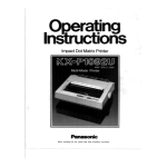 Panasonic KXP1592u Operating Instructions