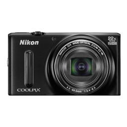 Nikon COOLPIX S9600 Snabbguide | Manualzz