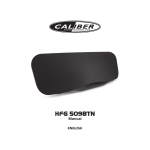 Caliber HFG509BTN loudspeaker Datasheet