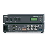 Extron RGB 202xi, 202 VTG, 202 VS2, 202 VS SL2 User Manual | AI Chat &amp; PDF Download