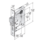 Yale 8800 Mortise Lock Installation Instructions