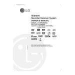 LG LH-T753TA Owner's manual