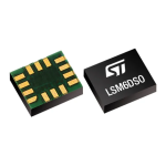 STMicroelectronics iNEMO advanced inertial module: 3D accelerometer, 3D gyroscope and signal processor Datasheet