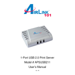 Airlink101 APSUSB203 Quick Installation Manual