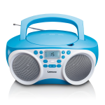 Lenco SCD-200BU Radio CD Player Bedienungsanleitung
