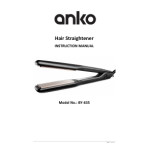 anko BY-635 Instruction Manual