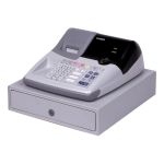 Casio PCR-260B Cash Register User manual
