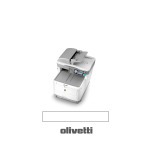 Olivetti d-Color MF1600 plus and d-Color MF2000 plus Manuel utilisateur
