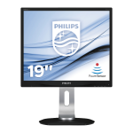 Philips Brilliance LCD-monitor met LED-achtergrondverlichting 19P4QYEB/00 Gebruiksaanwijzing