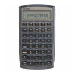 HP 10BII Business Calculator Owner's Manual